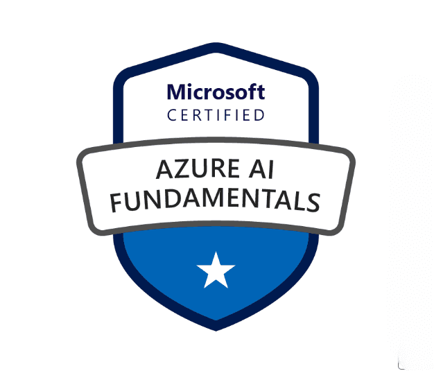 Microsoft Certified: Azure AI Fundamentals